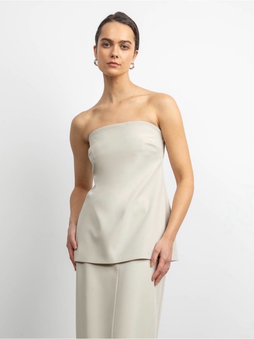Oak + Fort Suiting Tube Top Nwt